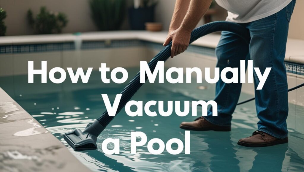 How to Manually Vacuum a Pool
