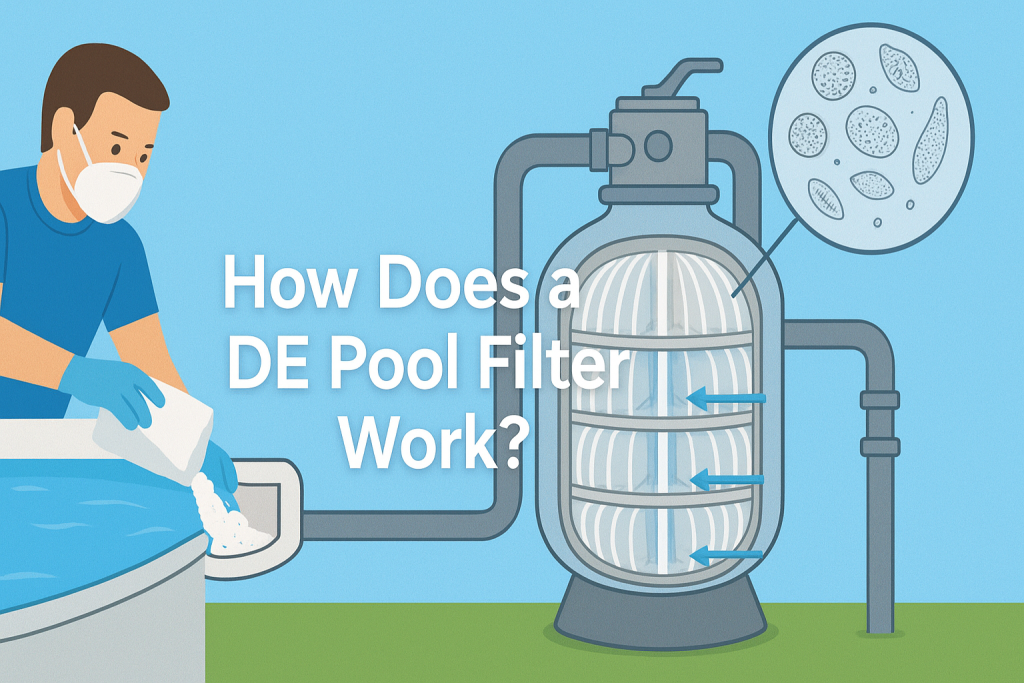 How Does a DE Pool Filter Work?