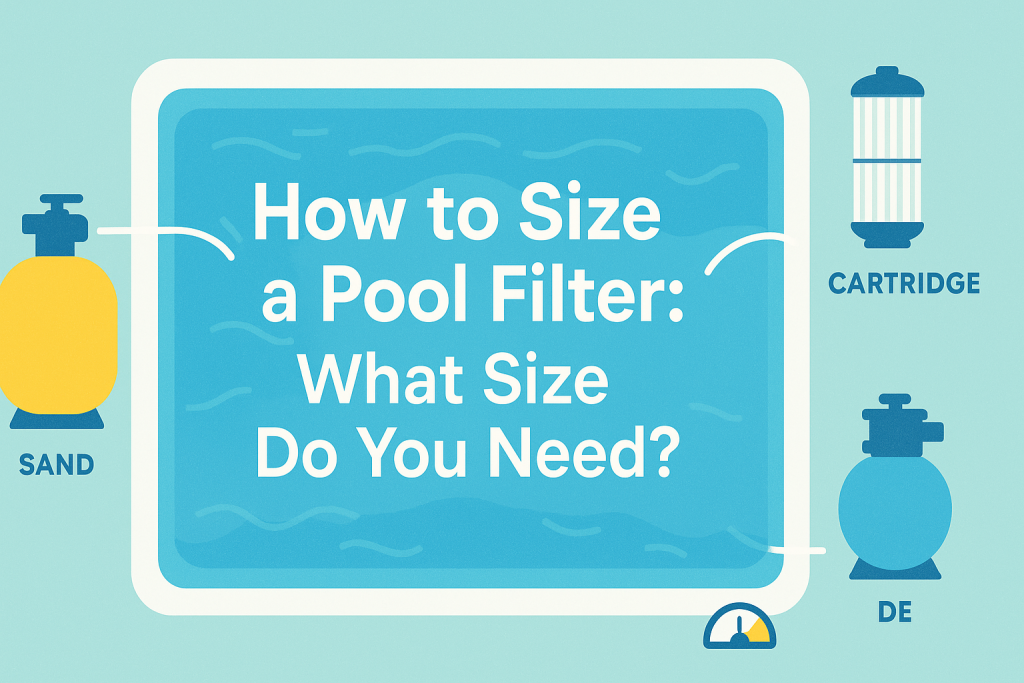 How to Size a Pool Filter: What Size Do You Need?