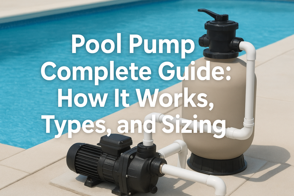 Pool Pump Complete Guide: How It Works, Types, and Sizing