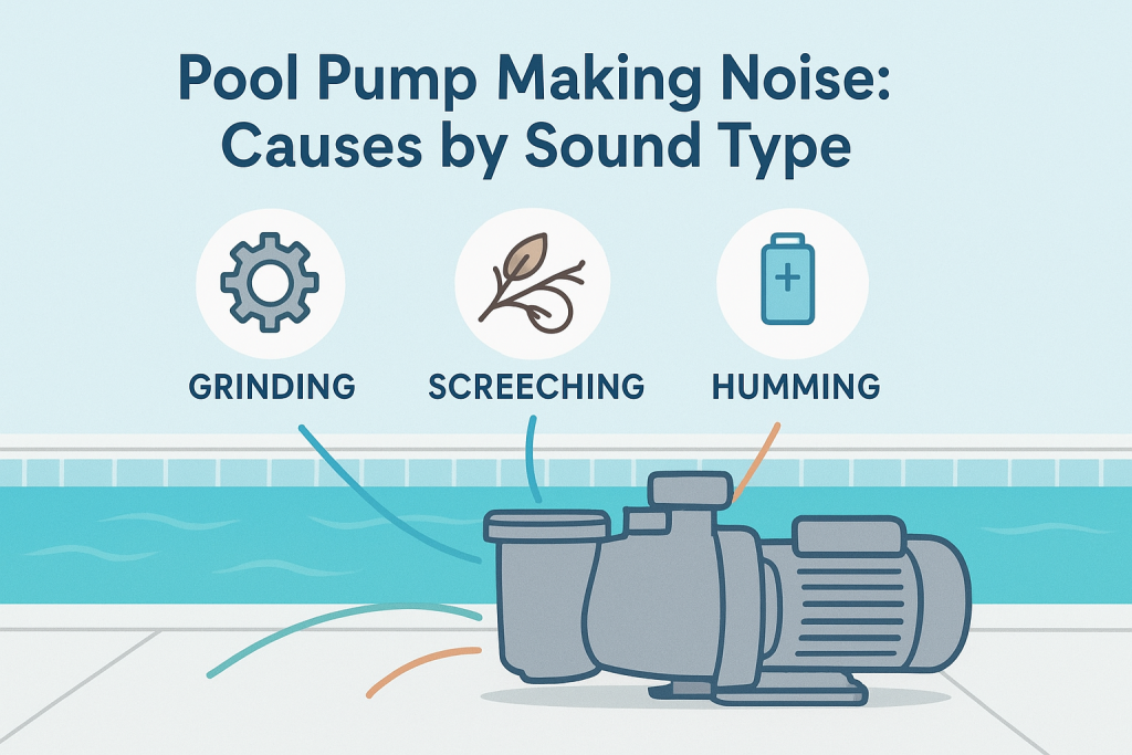 Pool Pump Making Noise: Causes by Sound Type