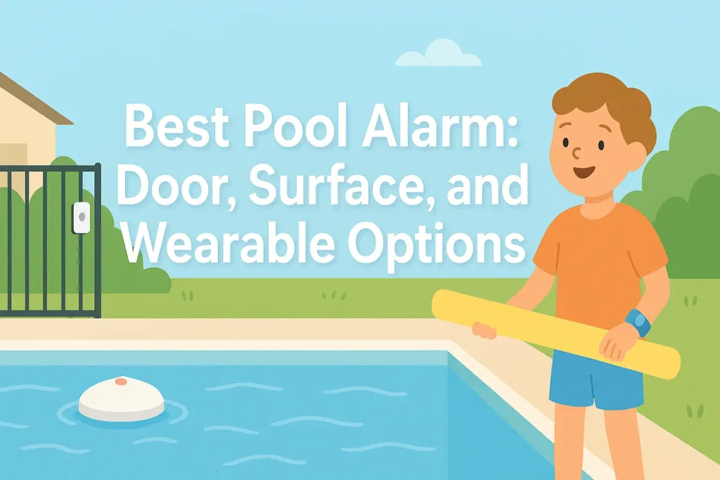 Best Pool Alarm: Door, Surface, and Wearable Options