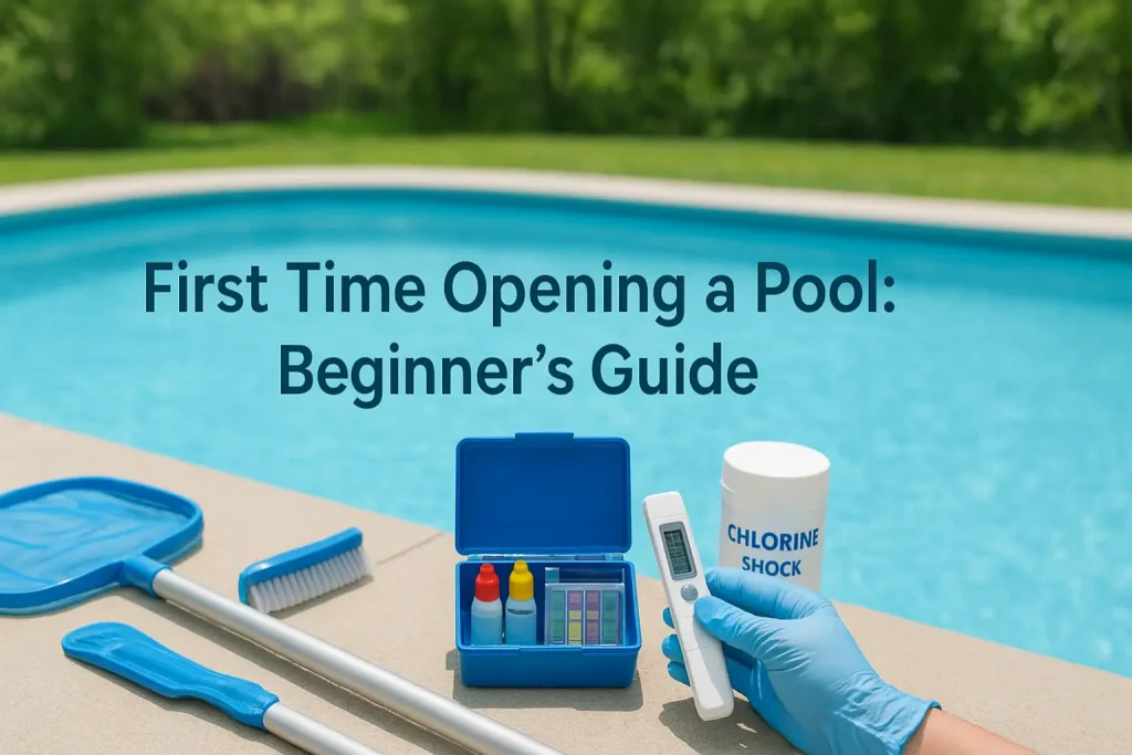 First Time Opening a Pool: Beginner's Guide
