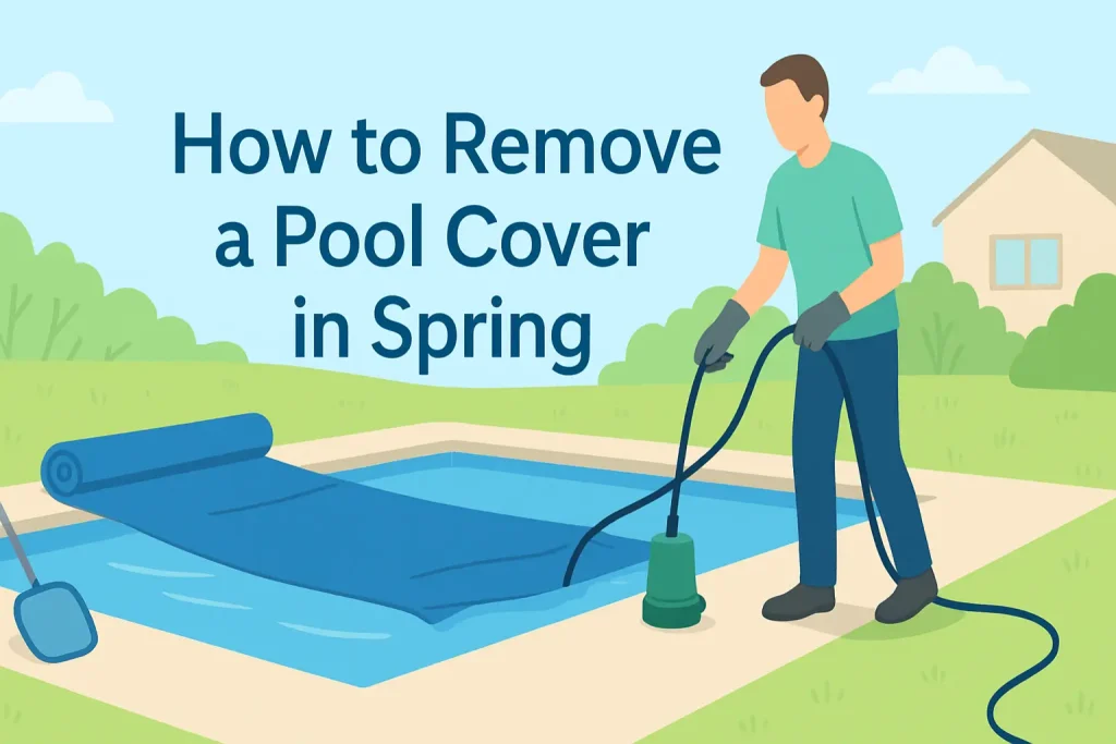 How to Remove a Pool Cover in Spring