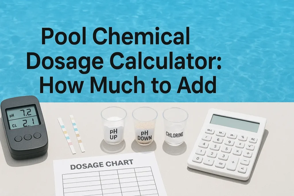 Pool Chemical Dosage Calculator: How Much to Add