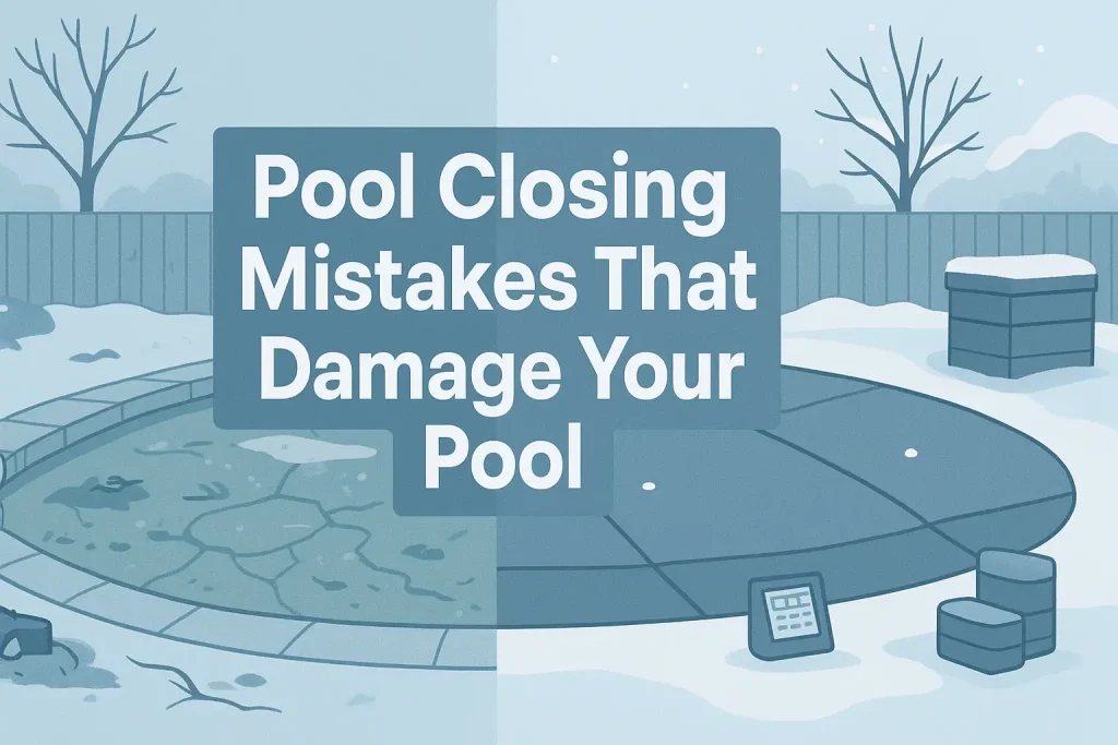 Pool Closing Mistakes That Damage Your Pool
