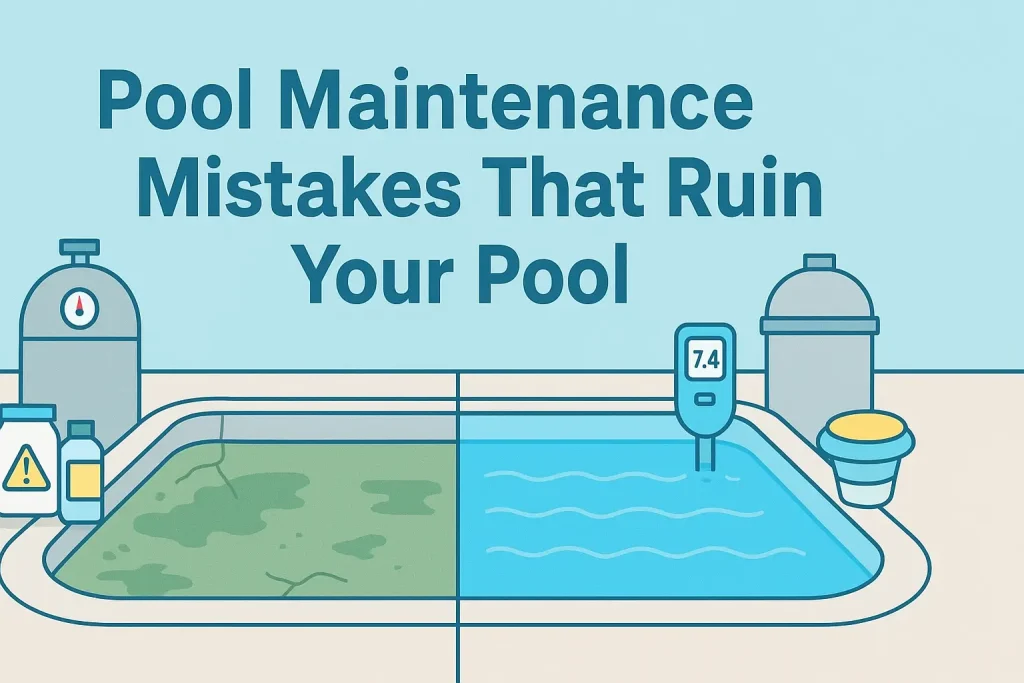 Pool Maintenance Mistakes That Ruin Your Pool