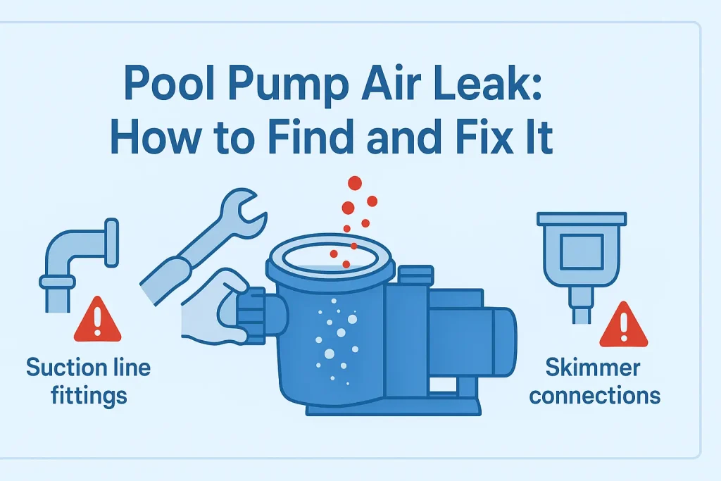 Pool Pump Air Leak: How to Find and Fix It