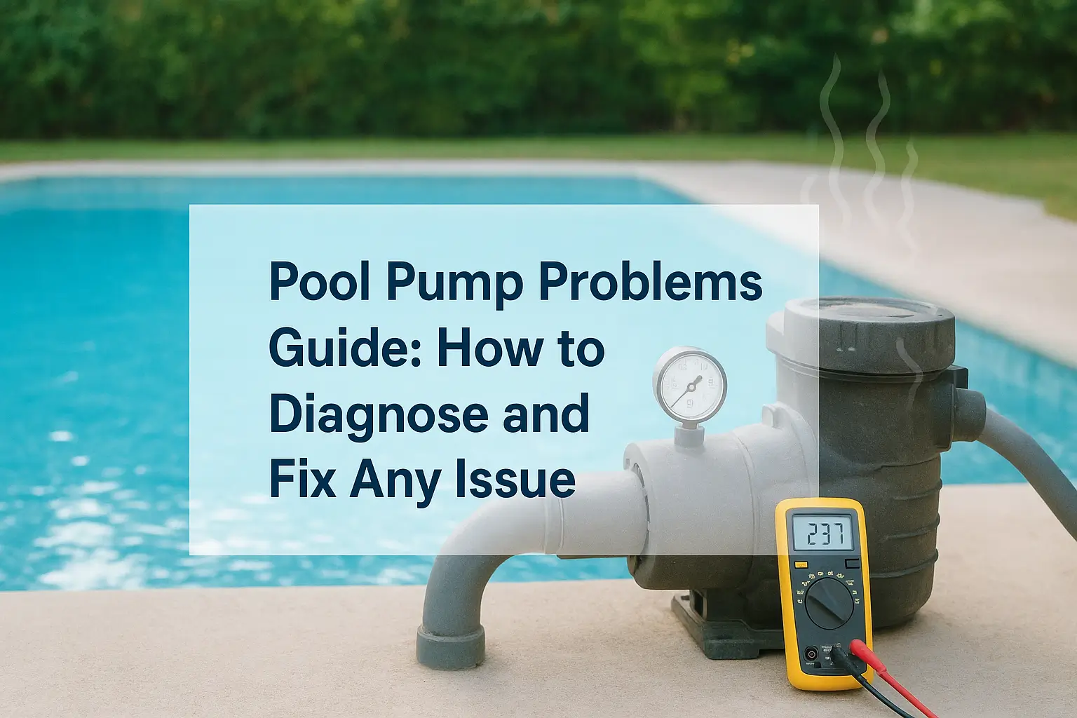 Pool Pump Problems Guide: How to Diagnose and Fix Any Issue