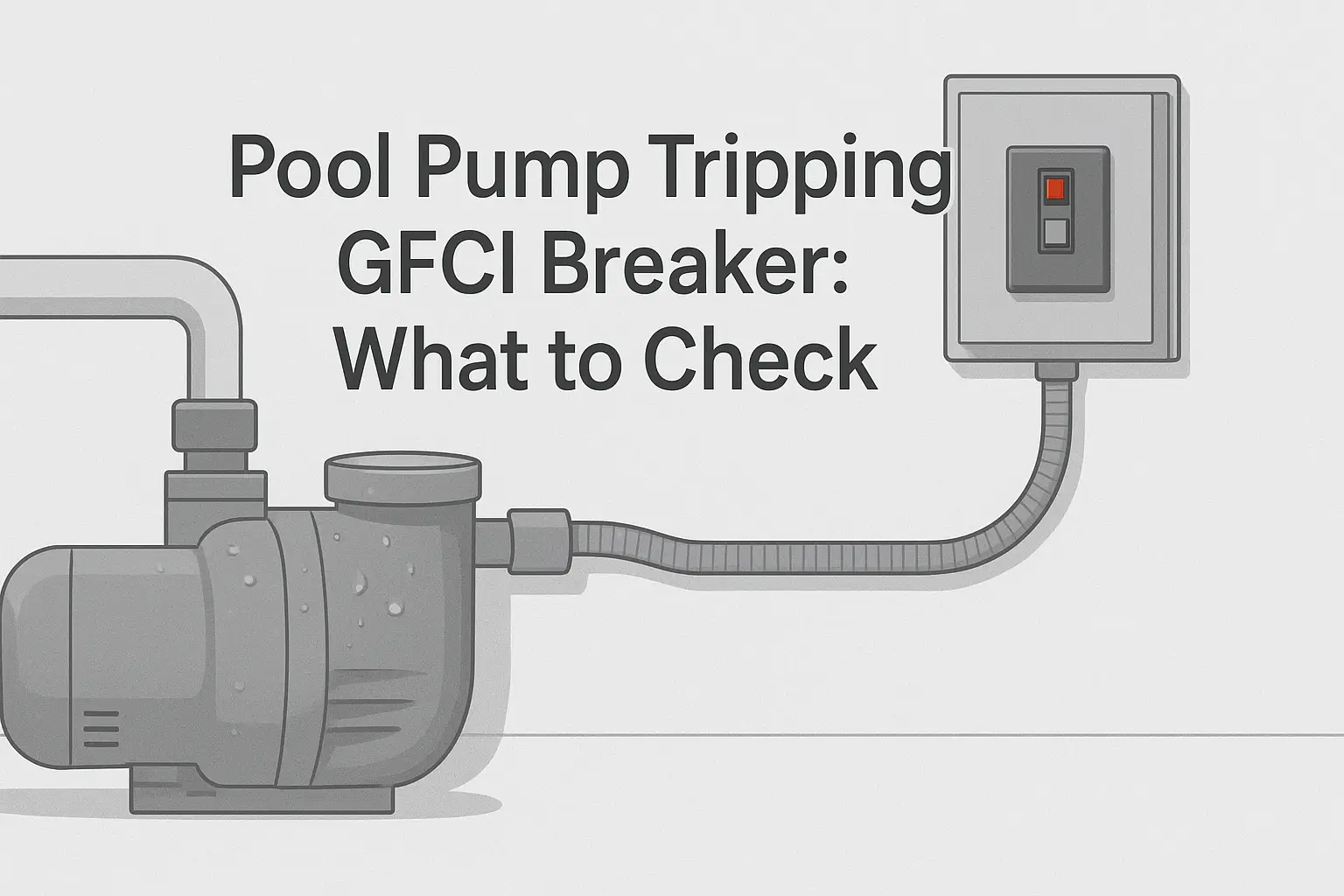Pool Pump Tripping GFCI Breaker: What to Check and Fix Fast