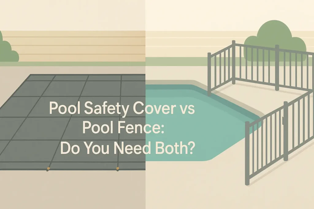 Pool Safety Cover vs Pool Fence: Do You Need Both?