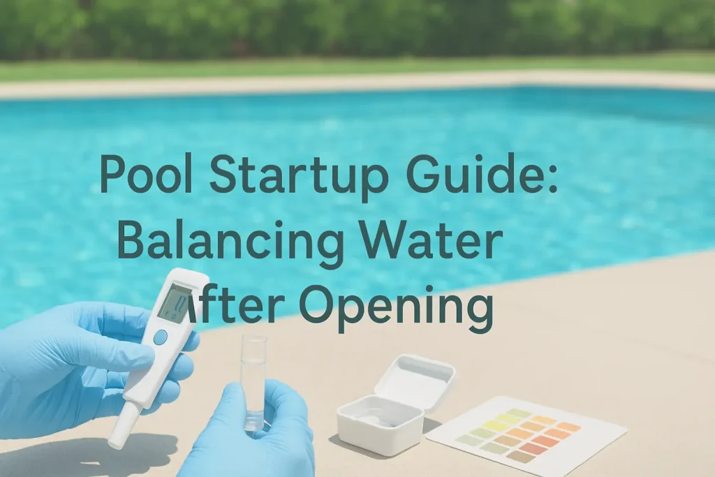 Pool Startup Guide: Balancing Water After Opening