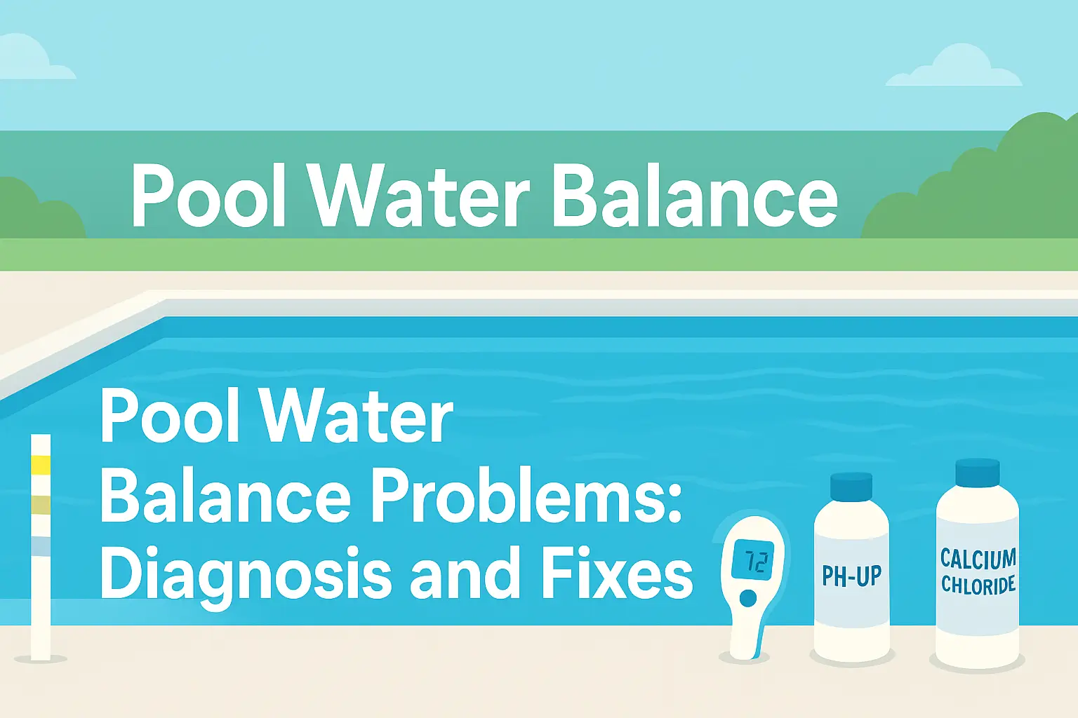 Pool Water Balance Problems: Diagnosis and Fixes Quick Guide