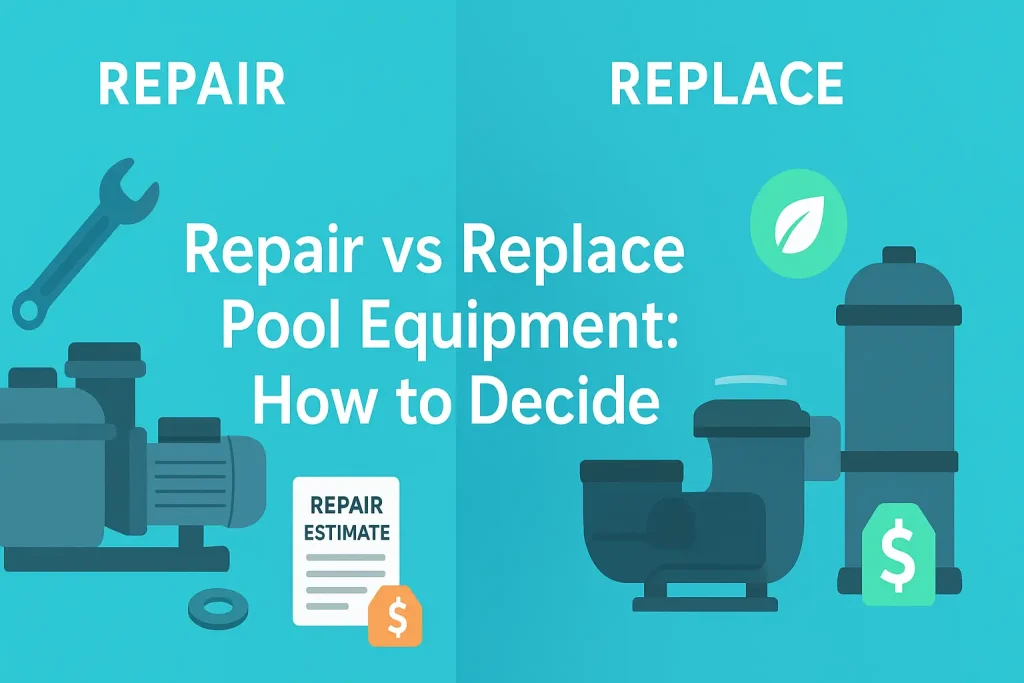 Repair vs Replace Pool Equipment: How to Decide