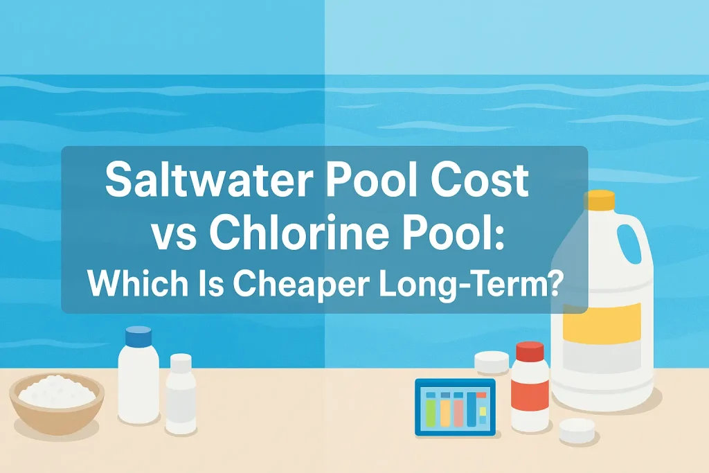 Saltwater Pool Cost vs Chlorine Pool: Which Is Cheaper Long-Term?