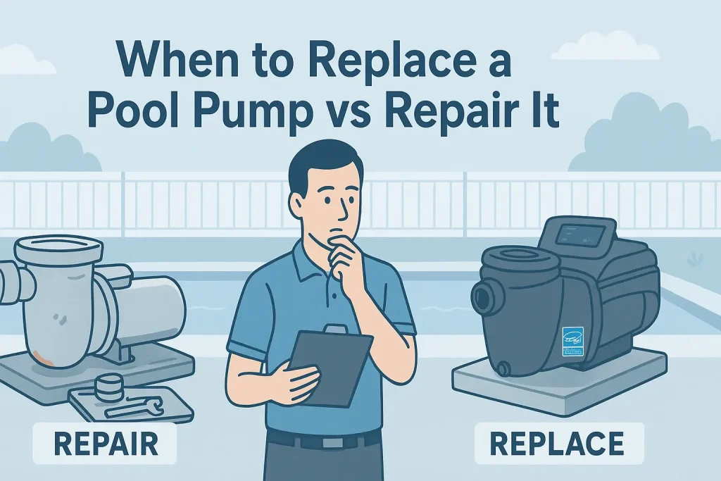 When to Replace a Pool Pump vs Repair It