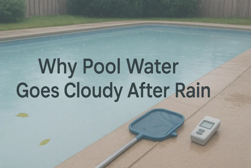 Why Pool Water Goes Cloudy After Rain