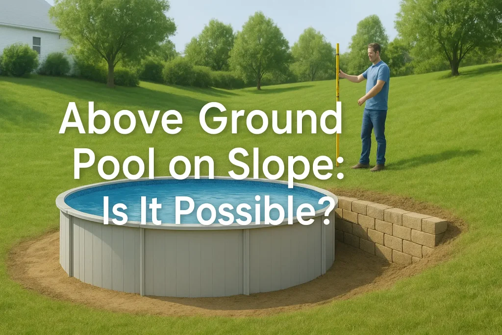 Above Ground Pool on Slope: Is It Possible?