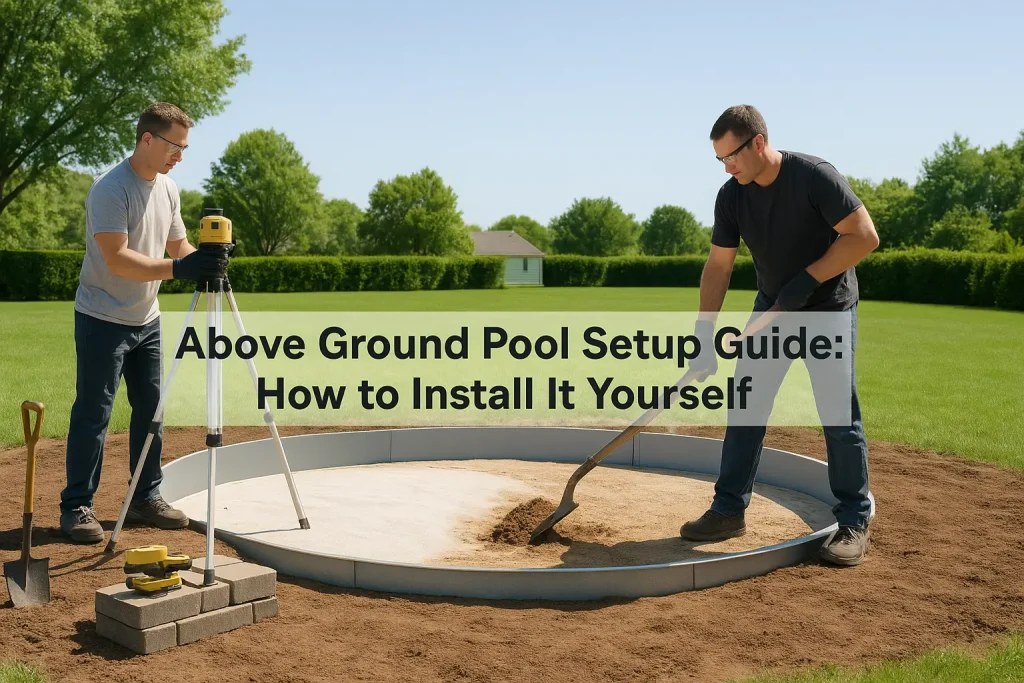 Above Ground Pool Setup Guide: How to Install It Yourself
