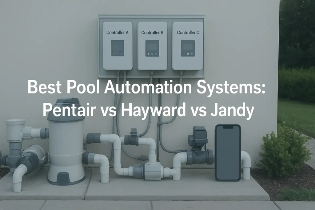 Best Pool Automation Systems: Pentair vs Hayward vs Jandy