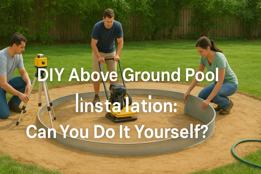 DIY Above Ground Pool Installation: Can You Do It Yourself?
