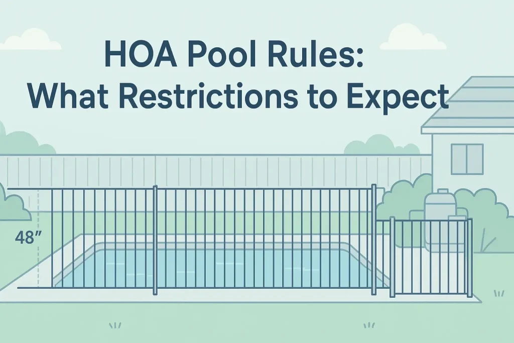 HOA Pool Rules: What Restrictions to Expect