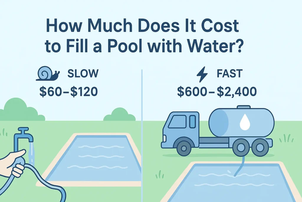 How Much Does It Cost to Fill a Pool with Water?
