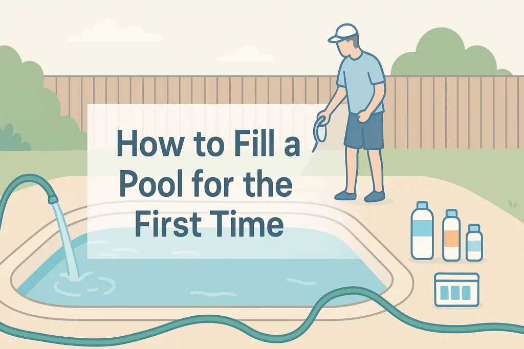 How to Fill a Pool for the First Time