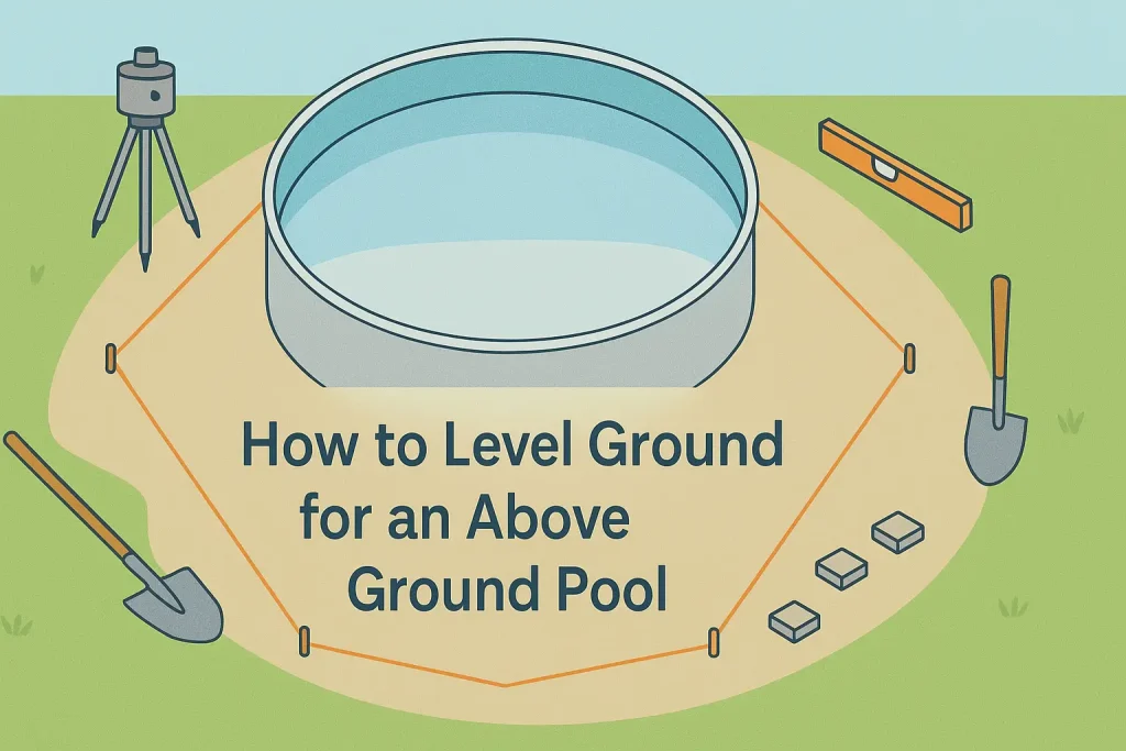 How to Level Ground for an Above Ground Pool