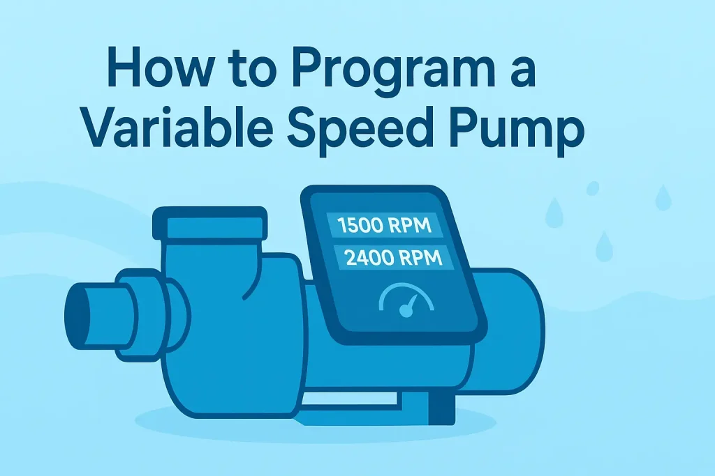How to Program a Variable Speed Pump