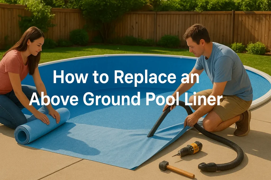 How to Replace an Above Ground Pool Liner