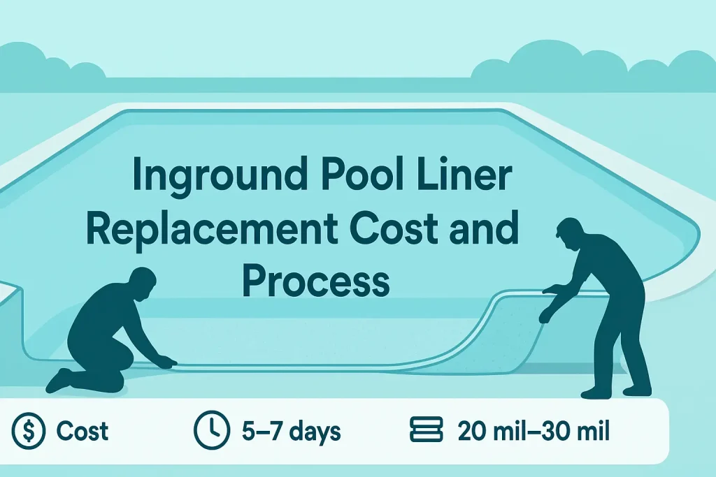 Inground Pool Liner Replacement Cost and Process