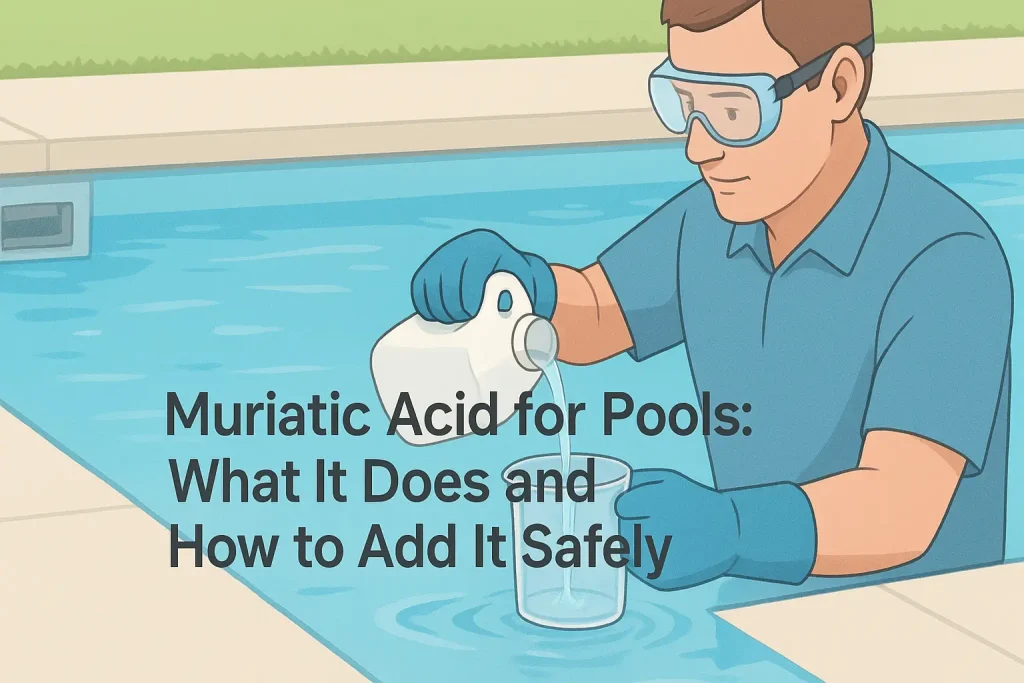 Muriatic Acid for Pools: What It Does and How to Add It Safely