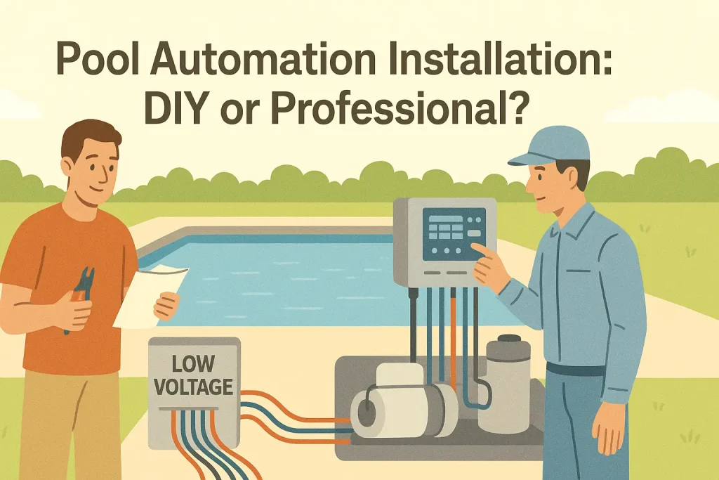 Pool Automation Installation: DIY or Professional?