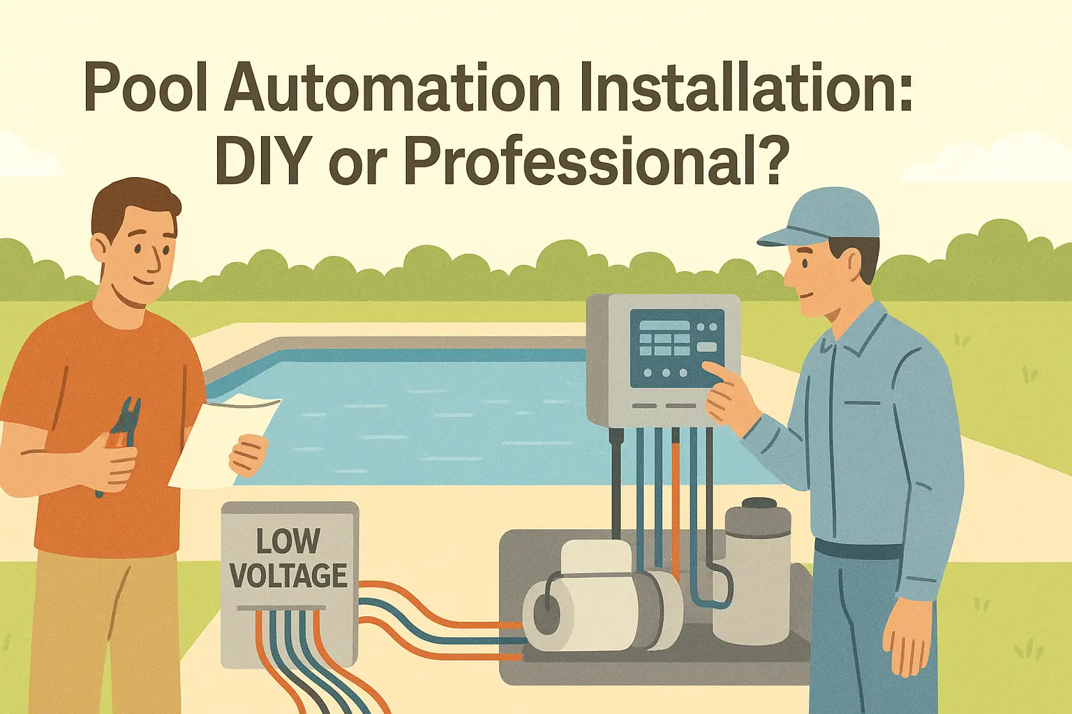 Link Automation Auto Pool Pool Automation Installation: DIY or Professional? Key Tips