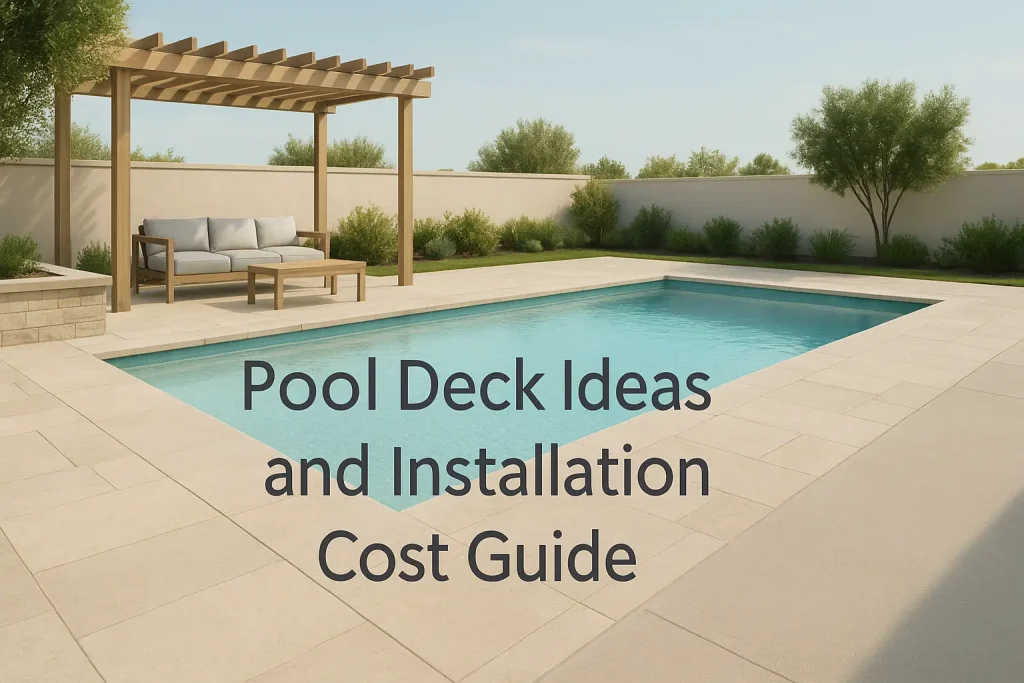 Pool Deck Ideas and Installation Cost Guide