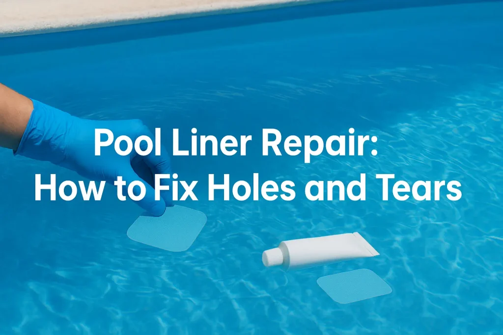 Pool Liner Repair: How to Fix Holes and Tears