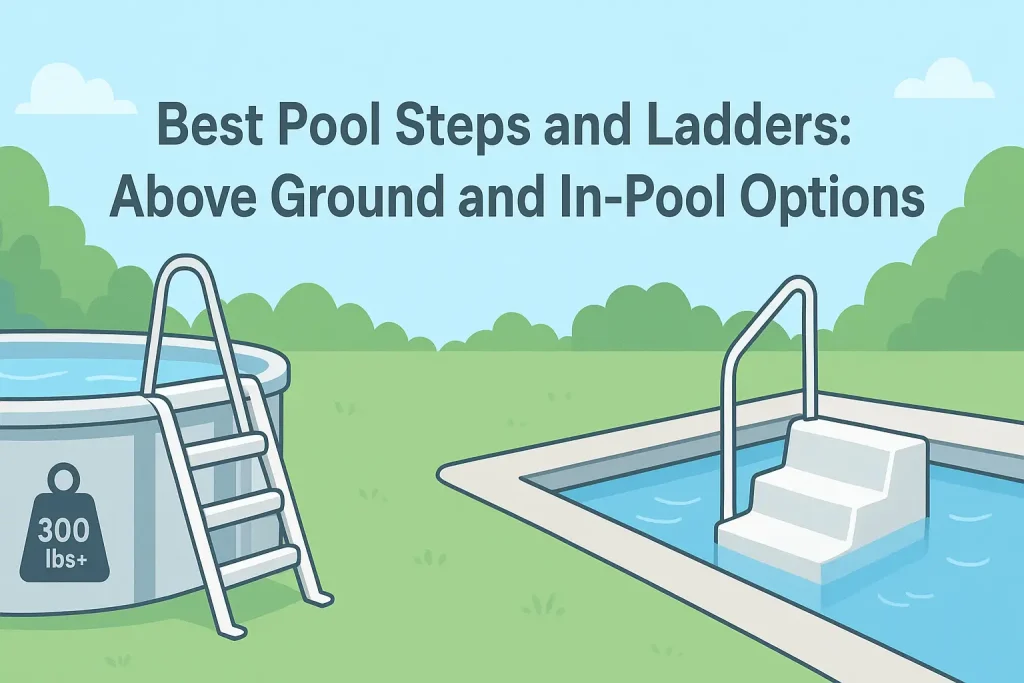 Best Pool Steps and Ladders: Above Ground and In-Pool Options