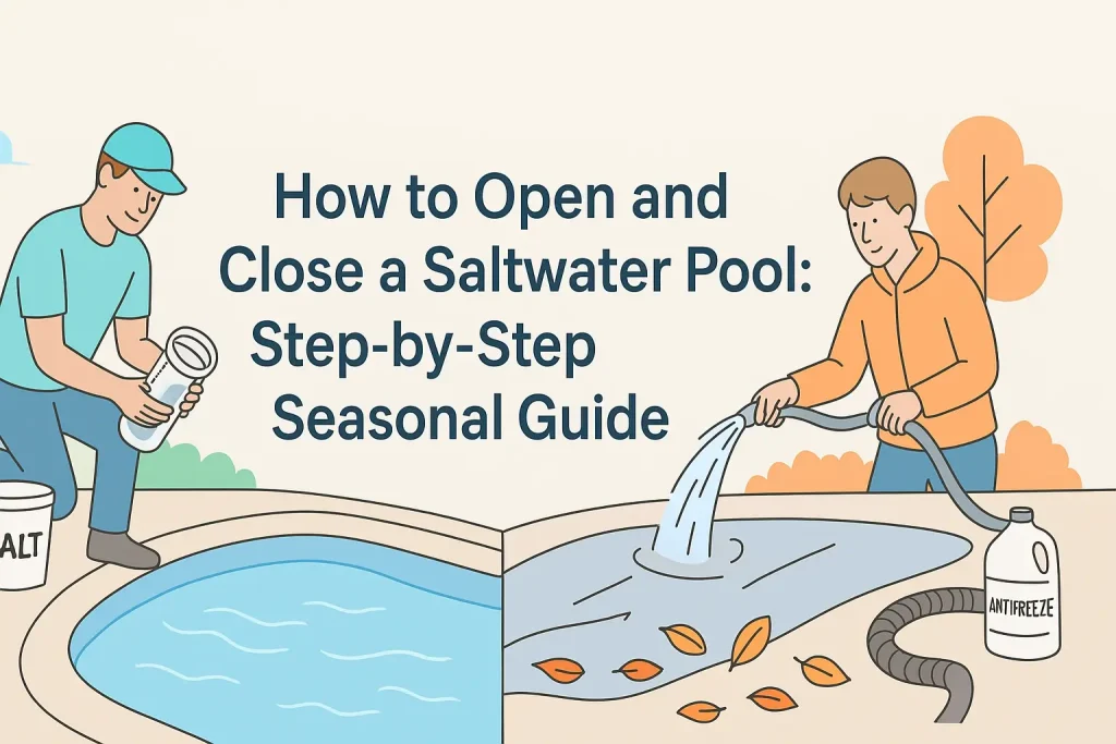 How to Open and Close a Saltwater Pool: Step-by-Step Seasonal Guide