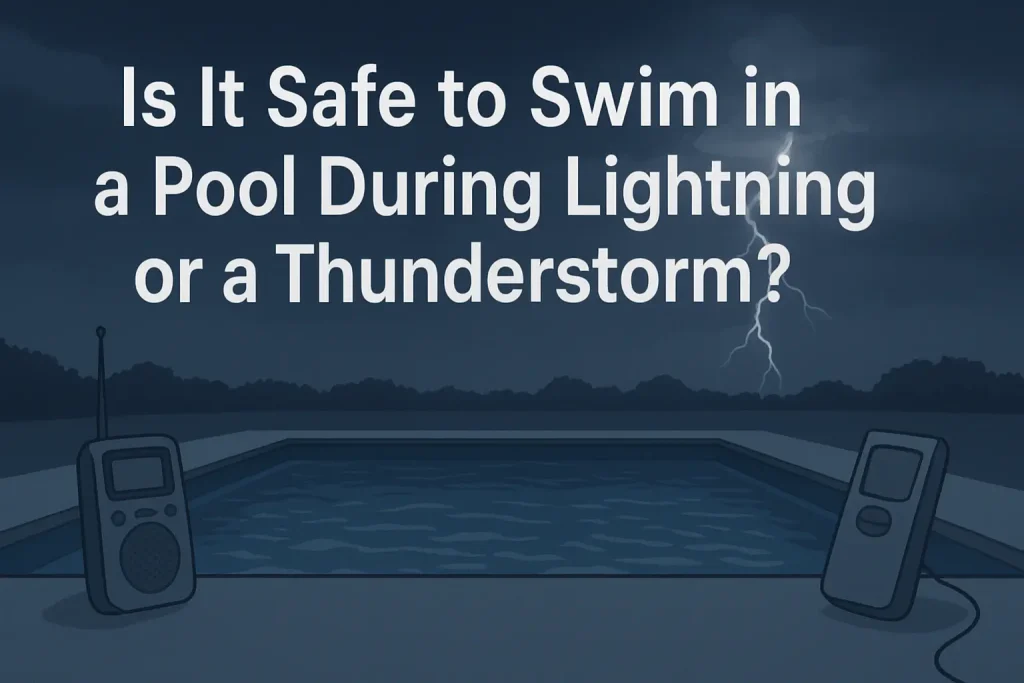 Is It Safe to Swim in a Pool During Lightning or a Thunderstorm?