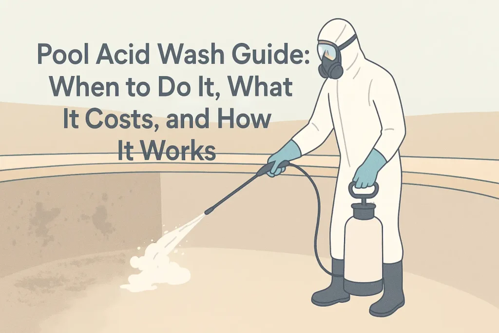 Pool Acid Wash Guide: When to Do It, What It Costs, and How It Works