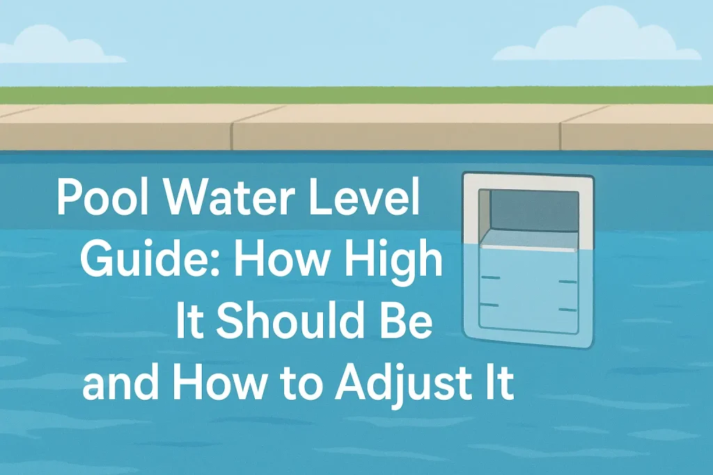 Pool Water Level Guide: How High It Should Be and How to Adjust It